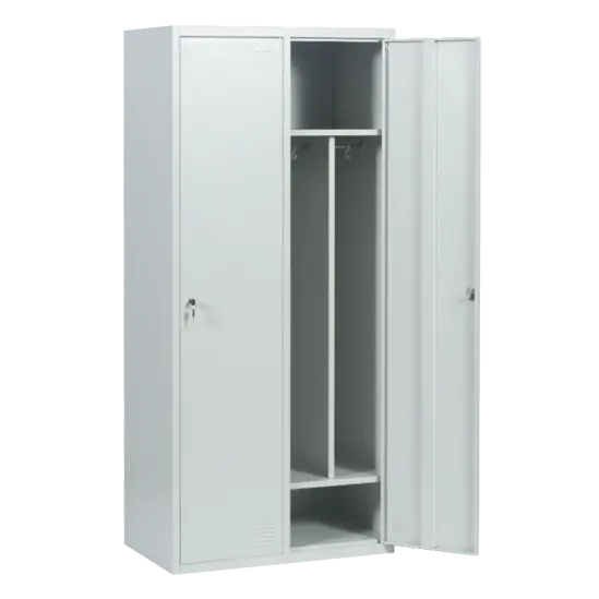 Метален гардероб BTL K с 2 отделения 183х81х50 см- с дясна отворена врата