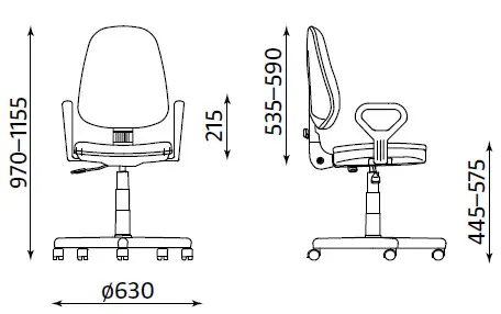 Работен стол PRESTIGE SEEL 