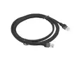 Кабел Lanberg patch cord CAT.5E 2m, black