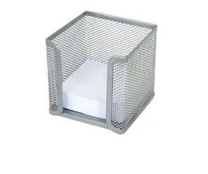 Поставка за хартиено кубче мрежа сив