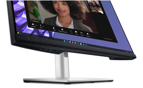 Монитор Dell P2424HEB, 23.8' Video Conferencing, FullHD (1920x1080) AG, IPS, 16:9, 5ms, 1000:1, 250 cdm2,  99% sRGB, HDMI, DP, USB-C, USB 3.2 hub, RJ45, 1x 4MP RGB + IR 2K camera, 2x digital mic, 2x 5W speaker, Height Adj, Pivot, Swivel, Tilt, Black