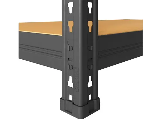 Метален стелаж PMT 180x75x35 см 170 кграфт- с протектор на краката против надраскване