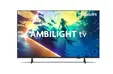 Телевизор Philips 65PUS801012, 65' 4K UHD LED, 3840x2160p, DVB-TT2T2-HDCSS2, 60Hz, Ambilight 3, Pixel Precise UHD, HDR+, Titan OS, Dolby Atmos & DTS:X, 3*HDMI, 2*USB, VRR, 802.11ac, BT 5.2, 20W RMS, Black