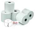 Касови ролки, термо 57 ммф 48  34 м 10 бр