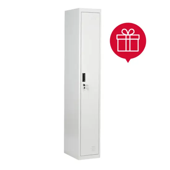 Метален гардероб BTL EL с 1 отделение 185х30х45 см  с пиктограма за подарък