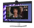 Монитор Dell P2424HEB, 23.8" Video Conferencing, FullHD (1920x1080) AG, IPS, 16:9, 5ms, 1000:1, 250 cd/m2,  99% sRGB, HDMI, DP, USB-C, USB 3.2 hub, RJ45, 1x 4MP RGB + IR 2K camera, 2x digital mic, 2x 5W speaker, Height Adj, Pivot, Swivel, Tilt, Black