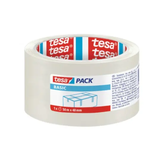 Тиксо опаковъчно Tesa 48/50 м - прозрачно