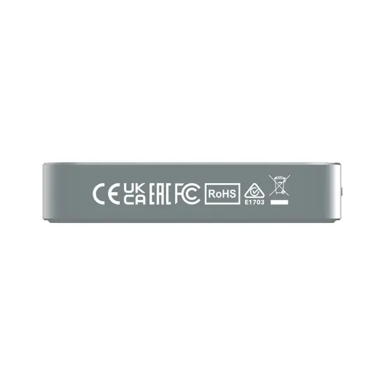 Външна батерия Verbatim Charge 'n' Go Power Bank with Stand Magnetic Wireless 10000mAh Grey