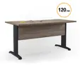 Работно офис бюро 120 см с метален крак 30 мм плот 