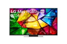 Телевизор LG 65MRGB87B3B, 65" Mini RGB evo AI Smart TV, 4K Ultra HD 3840x2160, DVB-T2/C/S2, Alpha 8 4K Gen3, 120Hz Native (VRR 144Hz), HDR10 / HLG, webOS 26 ThinQ, Dolby Vision,  Dolby Atmos, 4K Upscaling, WiFi 5, Bluetooth 5.3, AirPlay, WiFi 5, CI, HDMI,