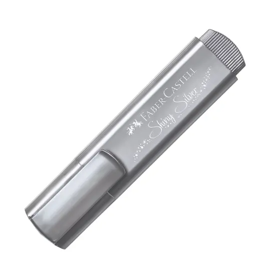Текст маркер Faber-Castell Textliner 1546 сребро