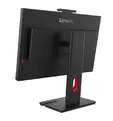 Монитор Lenovo ThinkVision T27QD-4v 27", IPS, WLED, 2560x1440, 16:9, 4ms, 48Hz - 120Hz, 350 cd/m2, 1500:1, webcam (5MP, IR+RGB), Microphone, Speakers 5Wx2, HDMI, DP, USB hub, RJ45, Tilt, Swivel, Pivot, Height Adjust Stand