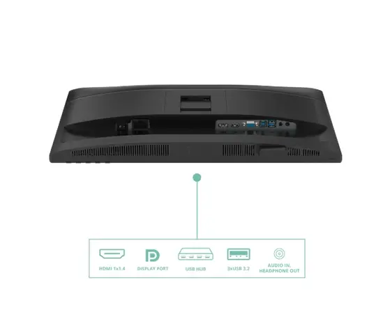 Монитор AOC 24P4U, 23.8" IPS WLED, 1920x1080@120Hz, 4ms GtG, 300cd m/2, 1500:1, 20M:1, Adaptive Sync, Anti Blue Light, FlickerFree, 2Wx2, Tilt, Height Adjust, Pivot, Swivel, D-SUB, HDMI, DP, USB hub