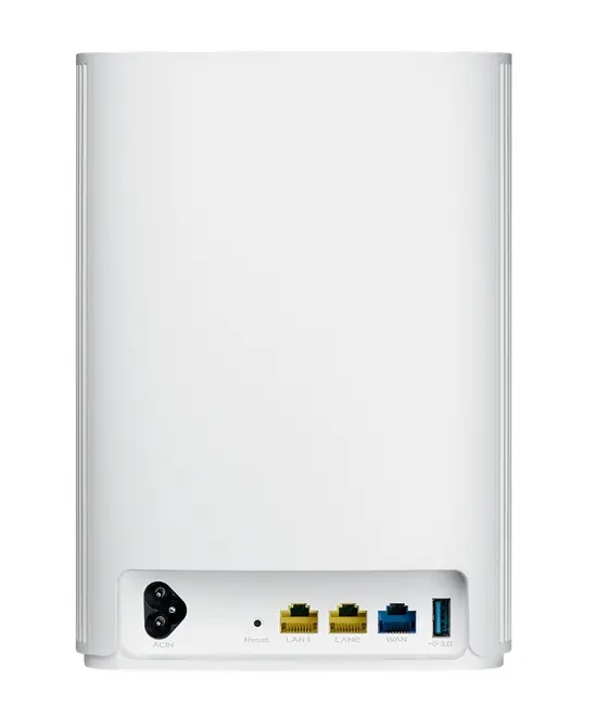 Меш система Asus Mesh WiFi, ZenWiFi AX Hybrid XP4 1PK, AX1800 + AV1300, Dual-Band, coverage up to 260m2, Quad-Core 1.2GHz CPU, 256MB512MB FlashRAM, Gigabit, AiProtection Pro, Adaptive QoS, VPN serverclient, IPTV, OFDMA, Beamforming, AiMesh, White