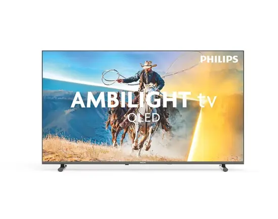 Телевизор Philips 40PQS6901/12, 40'' QLED, FHD (1920x1080), 3 sided Ambilight, Pixel Plus HD, WCG 90% DCI, HDR10, HLG, Titan 3.0 OS , 3*HDMI, 2*USB, WiFi 4, 12W RMS, Black