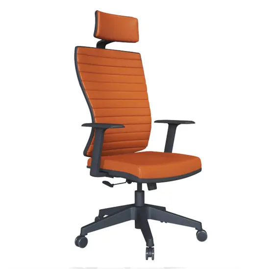 Директорски стол ИРАКЛИ LNVLNV 70- еко кожа, полипропиленова кръстачка