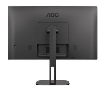 Монитор AOC Q27V5N/BK, 27' VA WLED, 2560x1440@75Hz, 4ms GtG, 300cd m/2, 4000:1, 20M:1 DCR, Adaptive Sync, FlickerFree, Low Blue Light, 3Wx2, Tilt, Height Adjust, Pivot, Swivel, 2xHDMI, 2xDP