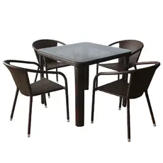 Ратанов комплект ВЕСЕЛА- кафяв ратан