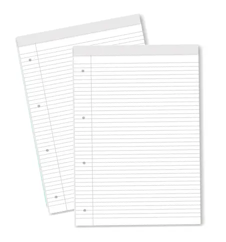 Блокнот с перфорация А4 офсет 50 л линиран