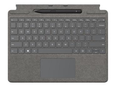 Клавиатура Microsoft Surface Pro Signature Keyboard + Surface Slim Pen 2 Bundle Eng Intl CEE Hdwr Commercial Platinum