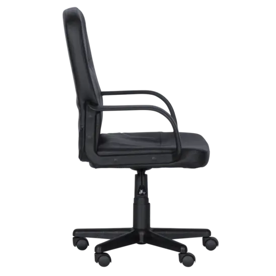 Работен стол МАРИН- еко кожа, полипропиленова кръстачка