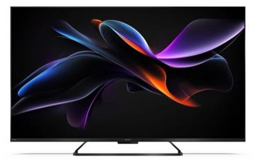 Телевизор Sharp 50HR7265E, 50' QLED  GOOGLE TV, 4K 144Hz Quantum Dot 3840x2160 Frameless, AQUOS AI, DVB-T/T2/C/S/S2, Active Motion 1400, HDR10, Dolby Atmos, Dolby Vision, DTS:X, Google Assistant, HDMI eARC, Mini Composite/CVBS + Audio input, USB, Wi-Fi, B