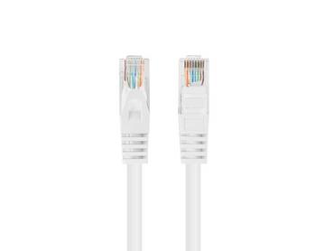 Кабел Lanberg patch cord CAT.5E UTP 1.5m Fluke Passed, white