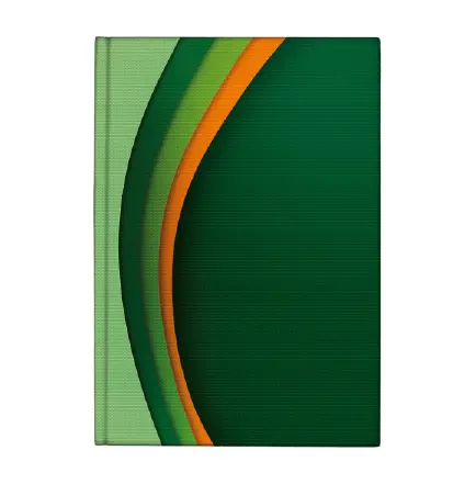 Бележник ламинат КБ11 A5 зелен