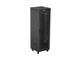 Комуникационен шкаф Lanberg rack cabinet 19' free-standing 37U600X600 (FLAT PACK) with mesh door LCD black