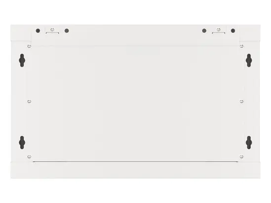 Комуникационен шкаф Lanberg rack cabinet 19' wall-mount 6U600x600 for self-assembly with metal door grey (flat pack)