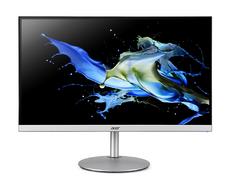Монитор Acer Vero CB242YGsmiprx, 23.8' FHD (1920x1080) IPS, ZeroFrame 120Hz Adaptive Sync, 1ms (VRB), 250nits, VGA, HDMI, DP, Speakers Audio In/Out, Silver, 3Y