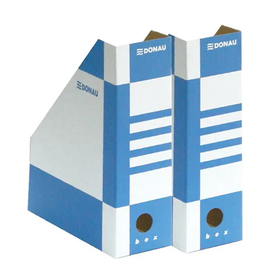Вертикална поставка Donau картон син