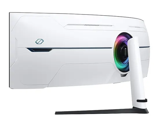 Монитор Samsung LS57CG952, 57" Odyssey Neo G95NC 57" Quantum Mini-LED Dual UHD, 7680x2160, 240Hz 1ms, HDMI, USB Hub, White/Black