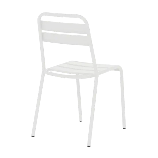 Градински стол ФЛАМБО- ял цвят на метала