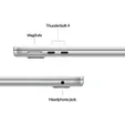 Лаптоп Apple MacBook Air 13.6: with Liquid Retina Apple M5 chip with 10-core CPU and 10-core GPU, 24GB, 1TB SSD, macOS, Silver, INT keyboard, 2026