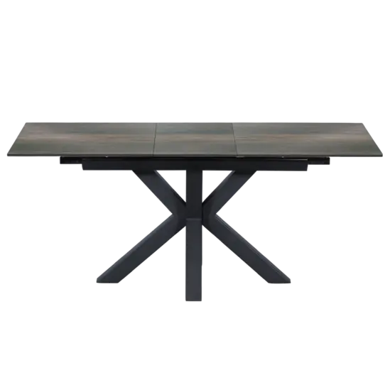 Трапезна маса ЛИДИЯ разтегателна-разтегната, орех