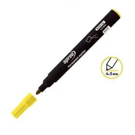 Перманентен маркер Spree жълт