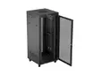 Комуникационен шкаф Lanberg rack cabinet 19' free-standing 37U600X800 (FLAT PACK) with mesh door LCD black