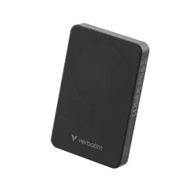 Външна батерия Verbatim Charge 'n' Go Essentials Power Bank Magnetic Wireless 10000mAh Black
