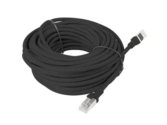 Кабел Lanberg patch cord CAT.5E 15m, black