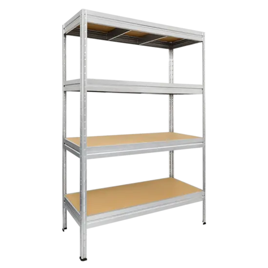 Метален стелаж BTL цинк 180x120x60см 600кг рафт