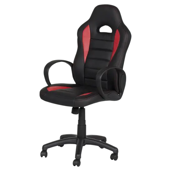 Геймърски стол РАПТОР-снимка отстрани, еко кожа