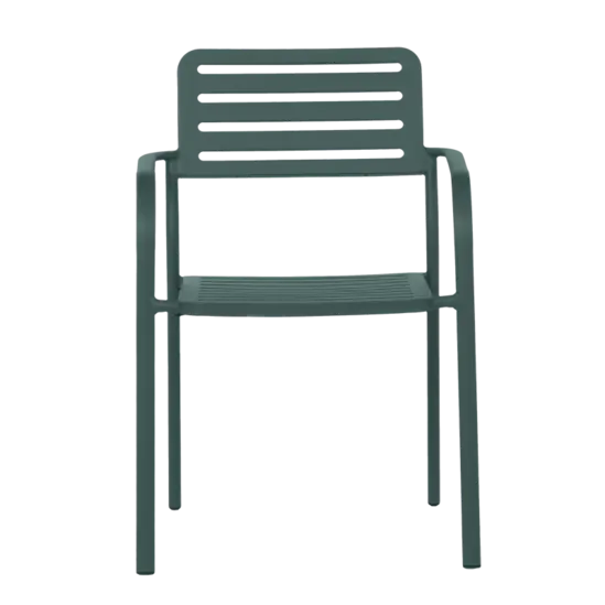 Градински стол ЛАЗУР- цвят на метала зелен