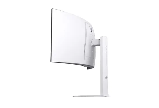 Монитор LG 34GX90SA-W, 34', OLED UltraGear 21:9 Curved Smart, IPS 0.03 ms, WQHD (3440x1440), 240Hz, HDR 10, 1500000:1, 250 cdm2, DCI-P3 98.5%, USB 3.0, VRR, Free-sync, G-Sync, USB-C, PD 65W, HDMI, DP, PBP, Speakers, LG Switch, Height, Swivel, Tilt, White