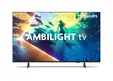 Телевизор Philips 50PUS801012, 50' 4K UHD LED, 3840x2160p, 60Hz, DVB-TT2T2-HDCSS2, 60Hz, Ambilight 3, Pixel Precise UHD, HDR+, Titan OS, Dolby Atmos & DTS:X, 3*HDMI, 2*USB, VRR, 802.11ac, BT 5.2, 20W RMS, Black