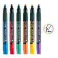 Маркер тебешир Pentel Wet Erase двустранен 2-4 мм