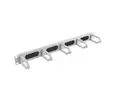 Аксесоар Lanberg 19' cable management AK-1203-S brush panel 5 rings- type b 1U, grey