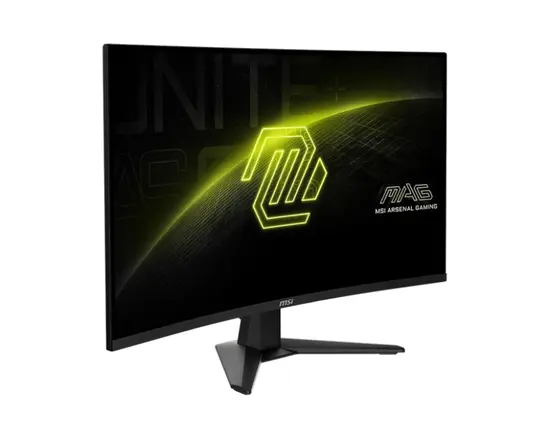 Монитор MSI MAG 32CQ6F, 31.5, 180Hz, 0.5ms, Rapid VA, WQHD 2560x1440, Curve 1500R, AG, Adaptive-Sync, DisplayHDR 400, CONSOLE MODE, AI Vision, LBL, 3500:1, DCR 100M:1, 1x DP(1.4), 2x HDMI (2.0b), 1 x Headphone Out, Tilt, VESA, Frameless, 4.8 kg