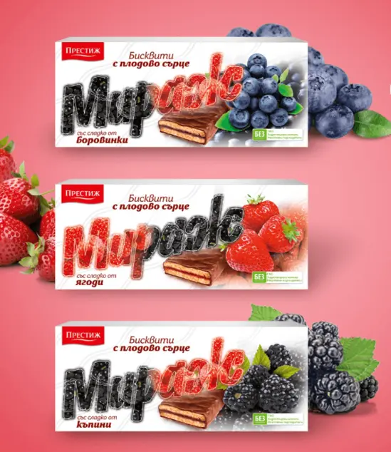 Бисквити Мираж 178 гр