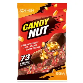 Бонбони Roshen candy nut софт карамел и фъстък 1кг